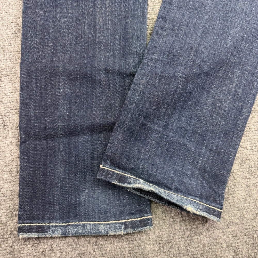 Miss Me Jeans Womens 27 (Fits 30x31) Dark Wash Skinny Buckle Flap Pocket Denim - Picture 5 of 16